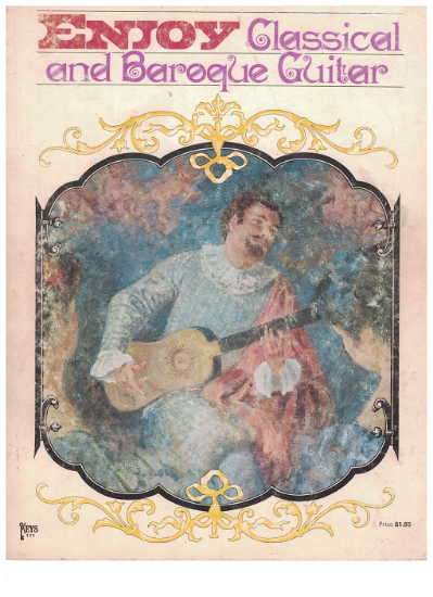 Picture of Enjoy Classical and Baroque Guitar, ed. Mario Abril, fingerpicking guitar, sheet music folio