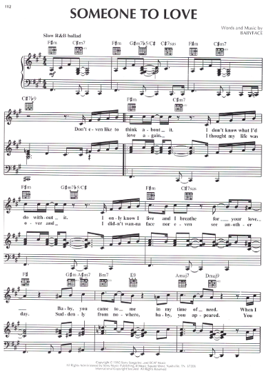 Picture of Someone to Love, Babyface, recorded by Jon B.