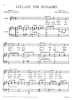 Picture of Lullaby for Benjamin, Walter MacNutt, med-high voice solo sheet music
