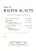 Picture of Hymn to Christ, Walter MacNutt, words by John Donne, low voice solo sheet music