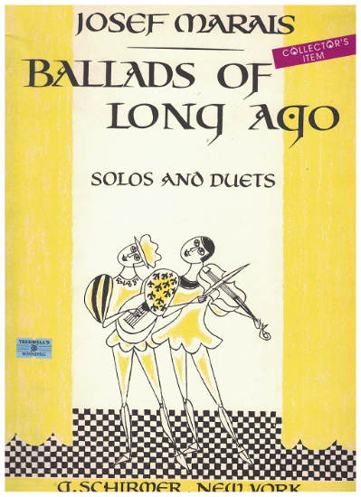 Picture of Ballads of Long Ago, 11 Solos & Duets from the Age of Minstrelsy, ed. Josef Marais