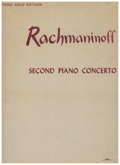 Picture of Piano Concerto No. 2, Sergei Rachmaninoff, arr. William Stickles, piano solo transcription, sheet music folio