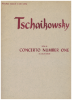 Picture of Piano Concerto No. 1 in Bb minor Opus 23, Peter Tschaikowsky, ed. William Stickles, piano solo transcription, sheet music folio