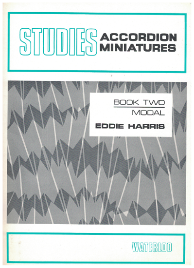 Picture of Modal Studies Book 2, 15 Accordion Miniatures, Eddie Harris, sheet music folio