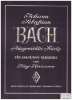 Picture of J. S. Bach, Selected Pieces for Accordion, ed. Hugo Hermann, accordion solos, sheet music folio