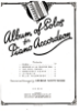 Picture of Album of Solos for Piano Accordion, arr. George Scott-Wood, moderately advanced solos, sheet music folio