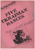 Picture of Five Ukrainian Dances, arr. M. G. Olekson, accordion solo, sheet music folio