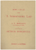 Picture of A Shropshire Lad, A. E. Housman & Arthur Somervell, a song cycle for baritone voice, songbook