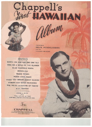 Picture of Chappell's First Hawaiian Album, sheet music songbook