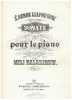Picture of Sonata in Bb minor, Mili Blakirev, dedicated to Serge Liapounov
