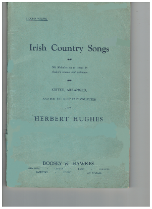 Picture of Irish Country Songs Vol. 2, arr. Herbert Hughes