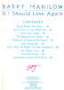 Picture of If I Should Love Again, Barry Manilow