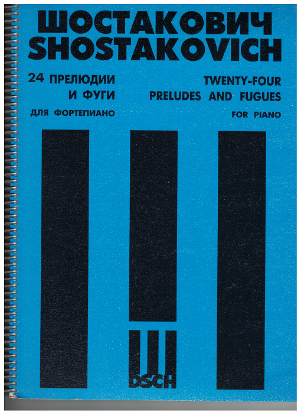 Picture of 24 Preludes & Fugues for Piano Op. 87, Dmitri Shostakovich, sheet music folio