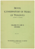 Picture of 1953, Royal Conservatory of Music, Piano Studies Grades 9 & 10, 1953 edition, University of Toronto, sheet music folio