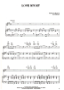 Picture of Love Story, Ian Anderson, recorded by Jethro Tull, sheet music
