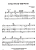 Picture of Songs from the Wood, Ian Anderson, recorded by Jethro Tull, sheet music