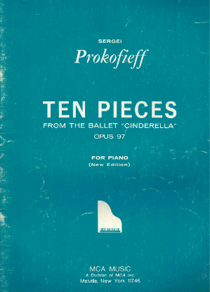 Picture of Ten Pieces from Cinderella Op. 97, Sergei Prokofieff (Prokofiev), ed. Erno Balogh, piano solo 