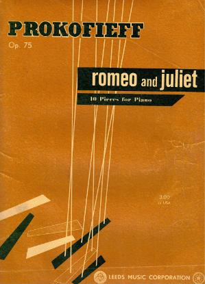 Picture of Ten Pieces from Romeo & Juliet Op. 75, Sergei Prokofieff (Prokofiev), ed. Michael Fredericks, piano solo folio