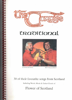 Picture of The Corries Traditional, 30 Favourite Songs from Scotland, Ronnie Browne & Roy Williamson, guitar sheet music songbook