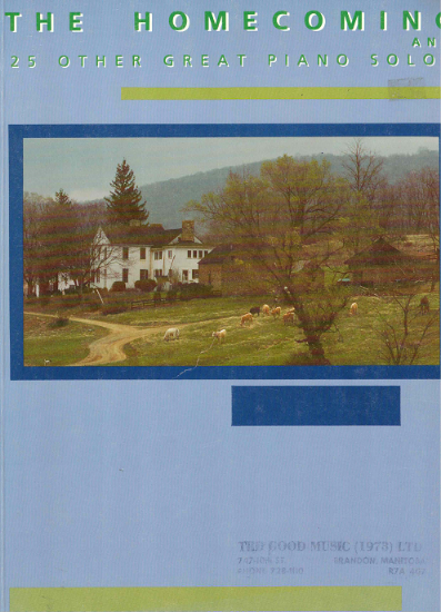 Picture of The Homecoming and 25 Other Great Piano Solos, sheet music folio