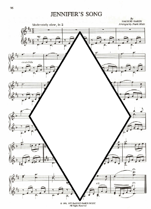 Picture of Jennifer's Song, Hagood Hardy, arr. Frank Metis, piano solo, sheet music