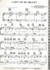 Picture of Lady of My Heart, Glen Ballard/ David Foster/ Jay Graydon, recorded by Jack Wagner, sheet music