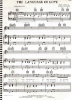 Picture of The Language of Love, written & recorded by Dan Fogelberg, sheet music