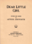 Picture of Dear Little Girl, words & music Arthur Ashworth