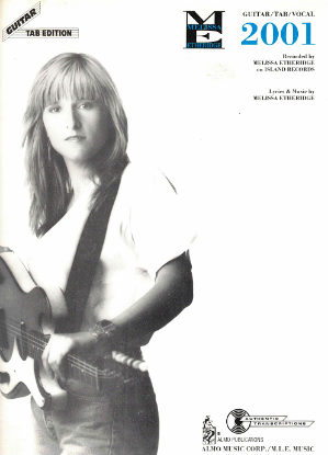 Picture of 2001, written & recorded by Melissa Etheridge, guitar TAB sheet music