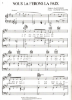 Picture of Nous la ferons la paix, Raymond Turcotte & Alain Noreau, recorded by Ginette Reno, sheet music
