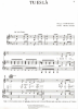 Picture of Tu es la, Ginette Reno & Michel Collet, recorded by Ginette Reno, sheet music