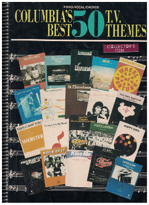 Picture of Columbia's Best 50 TV Themes, sheet music songbook