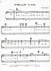 Picture of A Million to One, Phil Medley, recorded by Donny Osmand, sheet music