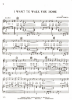 Picture of I Want to Walk You Home, Antoine Domino, sheet music