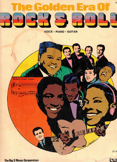 Picture of The Golden Era of Rock & Roll, sheet music songbook