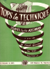 Picture of Tops in Technique, advanced studies for accordion, Frank Gaviani, sheet music folio