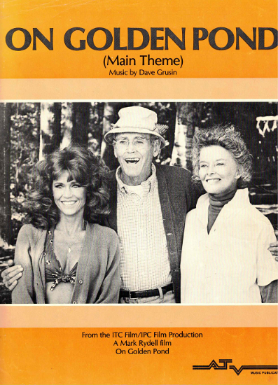 Picture of On Golden Pond, movie title theme, Dave Grusin, piano solo 