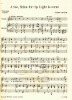 Picture of Arise Shine for Thy Light is Come, James D. McRae, low voice, key of C, sheet music