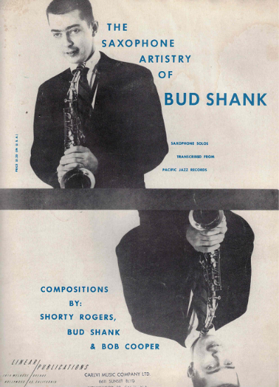 Picture of The Saxophone Artistry of Bud Shank, alto sax 