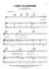 Picture of I Don't Go Shopping, Peter Allen & David Lasley recorded by Peter Allen, sheet music