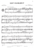 Picture of Don't You Believe It, Bob Hilliard & Burt Bacharach, recorded by Andy Williams, sheet music