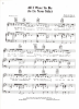 Picture of All I Want to Be (Is By Your Side), written & recorded by Peter Frampton, sheet music