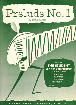 Picture of Prelude No. 1, Charles Camilleri, accordion solo