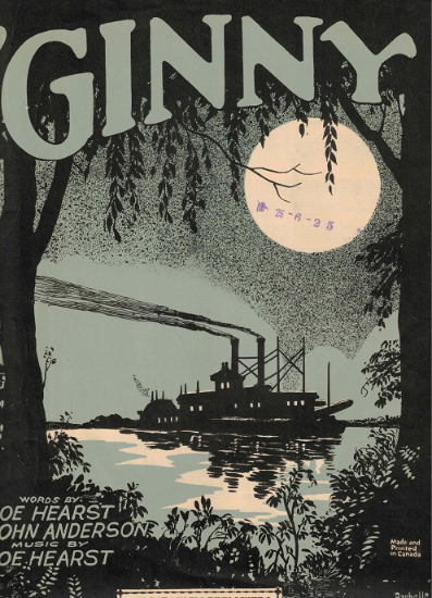 Picture of 'Ginny, John Anderson & Joe Hearst, sheet music