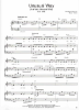 Picture of Unusual Way (In a Very Unusual Way), from "Nine", Maury Yeston, as sung by Barbra Streisand, sheet music