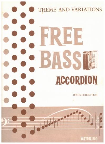 Picture of Theme and Variations for Free Bass Accordion, Boris Borgstom