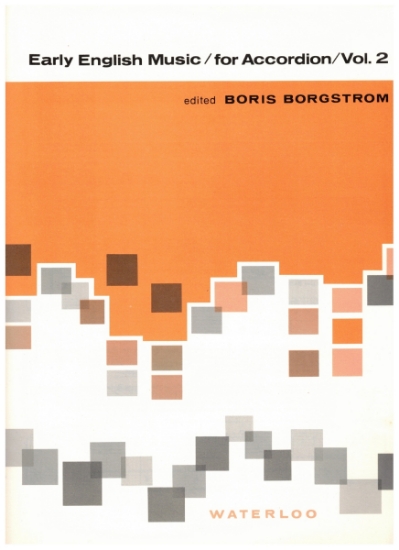 Picture of Early English Music for Accordion Vol. 2, arr. Boris Borgstrom, sheet music