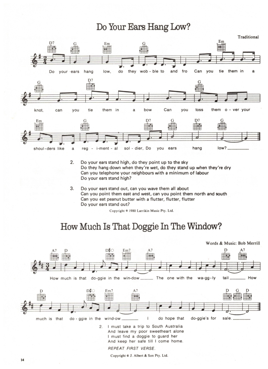 Tredwells-Music.com|The Bananas in Pyjamas Songbook, Mike & Michelle ...