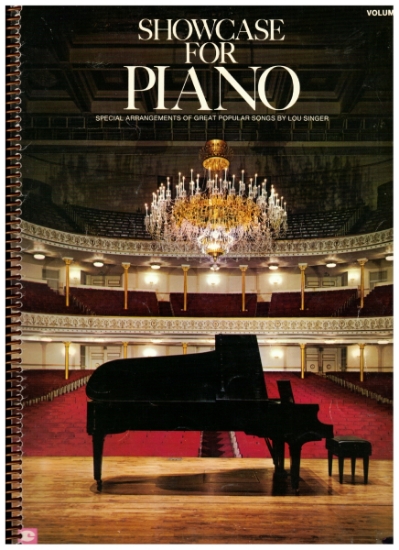 Picture of Showcase for Piano Volume 1, transcribed by Lou Singer for solo piano, sheet music folio