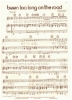 Picture of Been Too Long on the Road, David Gates, recorded by Bread, sheet music